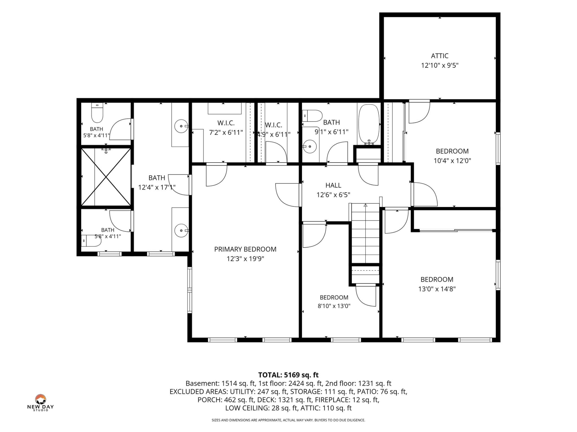 Second floor plan